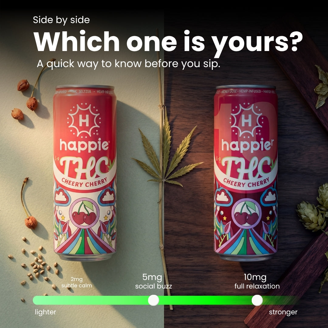 5mg vs 10mg THC Seltzer: How to Choose Your Dose