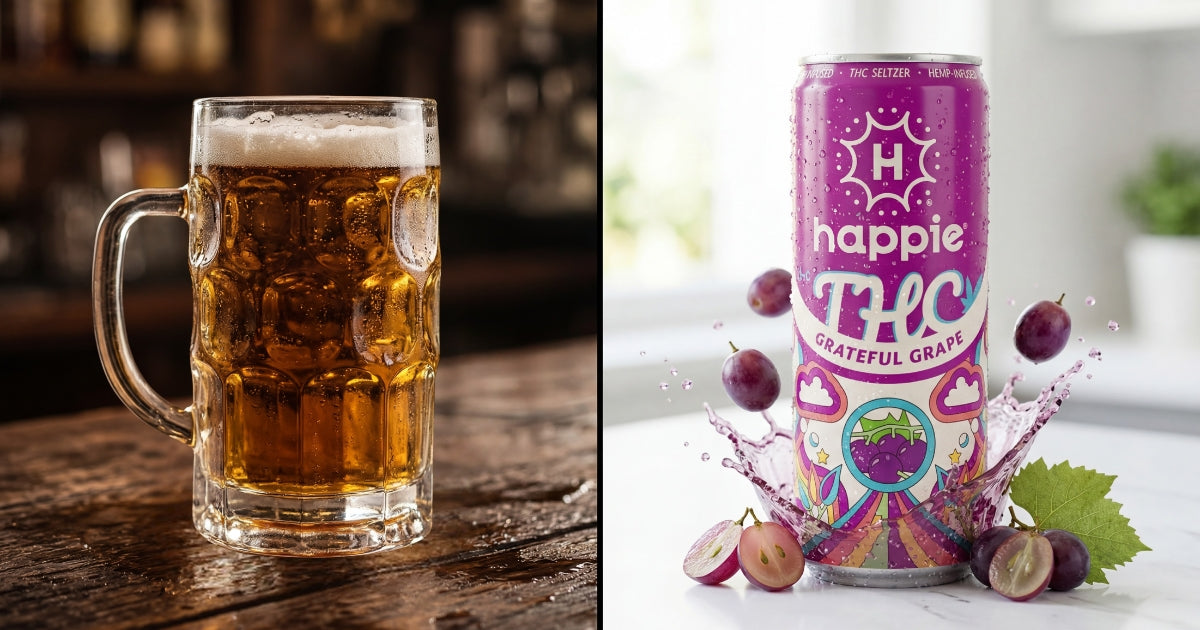 THC Seltzer vs. Beer: The Real Comparison