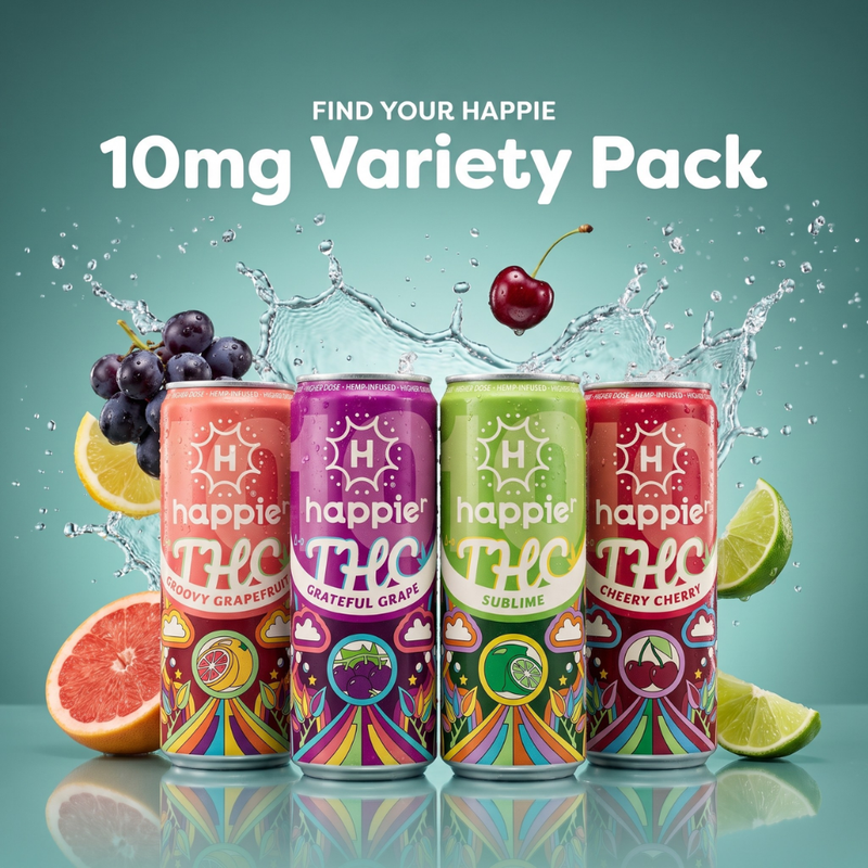 Happie 10mg Variety Pack - 12 Pack