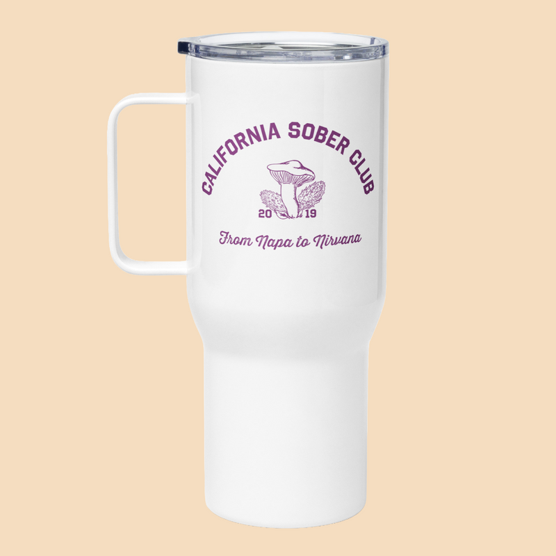 California Sober Travel Mug