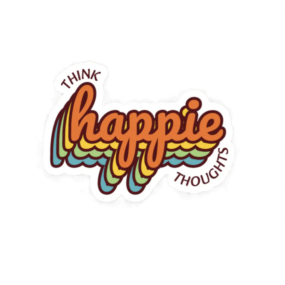 Think Happie Sticker