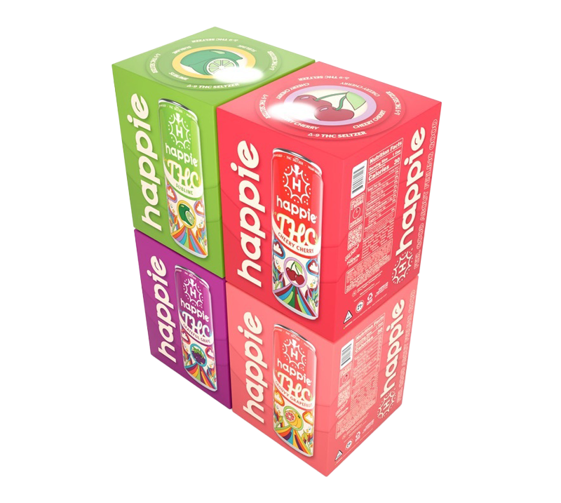THC Social 4 Flavor 16-Pack
