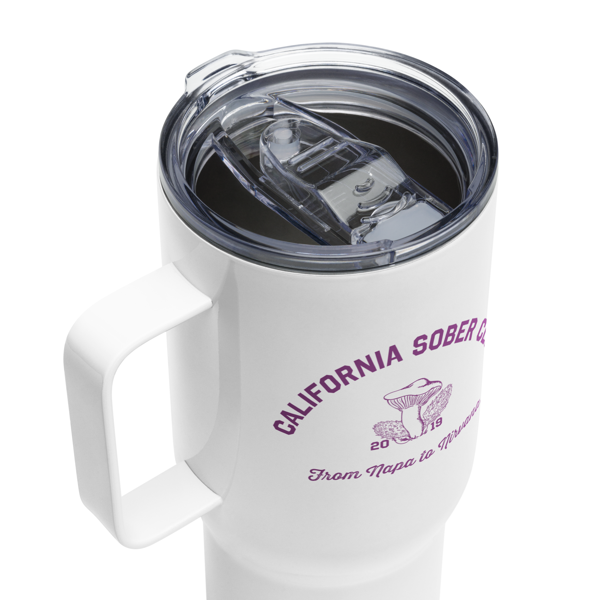 California Sober Travel Mug