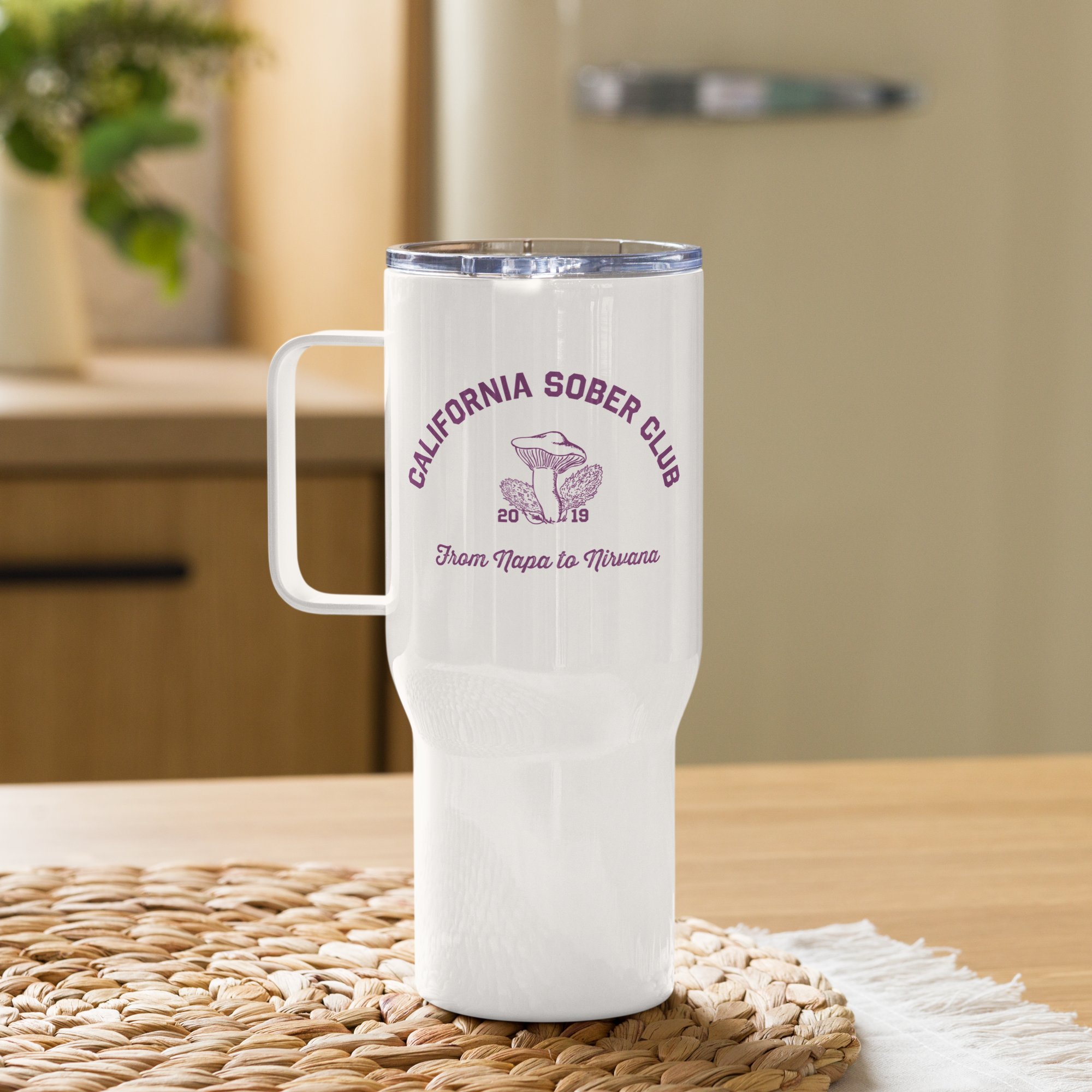 California Sober Travel Mug