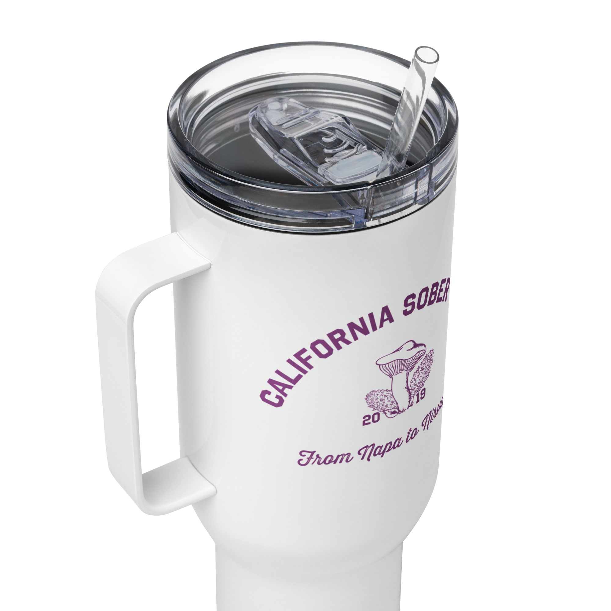 California Sober Travel Mug